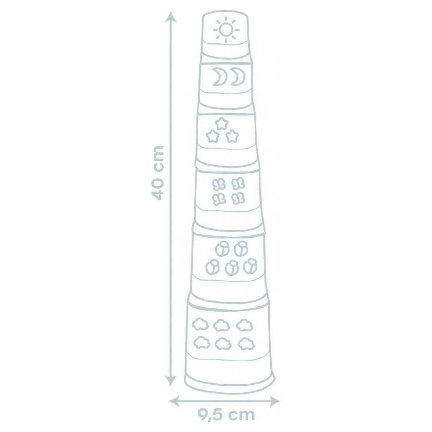 Little Magische Toren - 6dlg.-Smoby Best