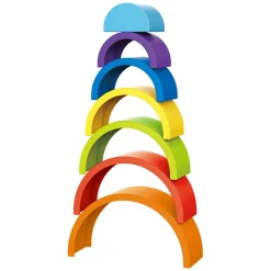 Little Stars Baby Stapeltoren Regenboog, 7dlg.-Toi-Toys Clearance