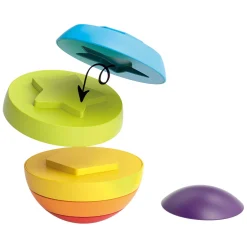 Toi-Toys Little Stars Baby Stapeltoren Puzzelbal, 6dlg.