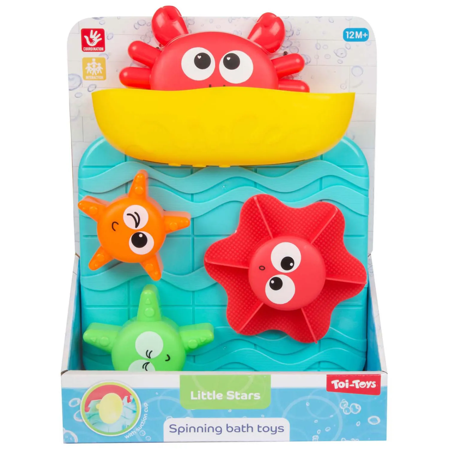 Little Stars Badspeelgoed Watermolen Krab>Toi-Toys Sale
