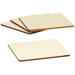 Houten Onderzetters, 4st.-Lobbes Clearance