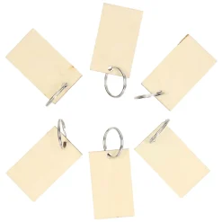 Lobbes Houten Sleutelhangers, 6st. Discount