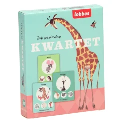 Lobbes Kwartetspel Dieren van Fiep Westendorp New