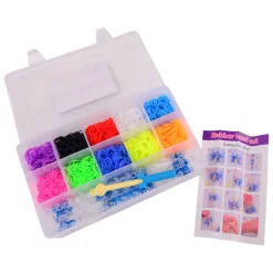 Johntoy Loom Bandjes Set in Opbergdoos, 3000dlg. Online