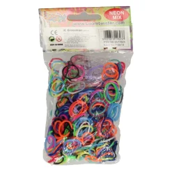 bands Neon Mix Multicolor Set, 600st.-Loom New