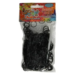 bands Zwart Set, 600st.>Loom Best