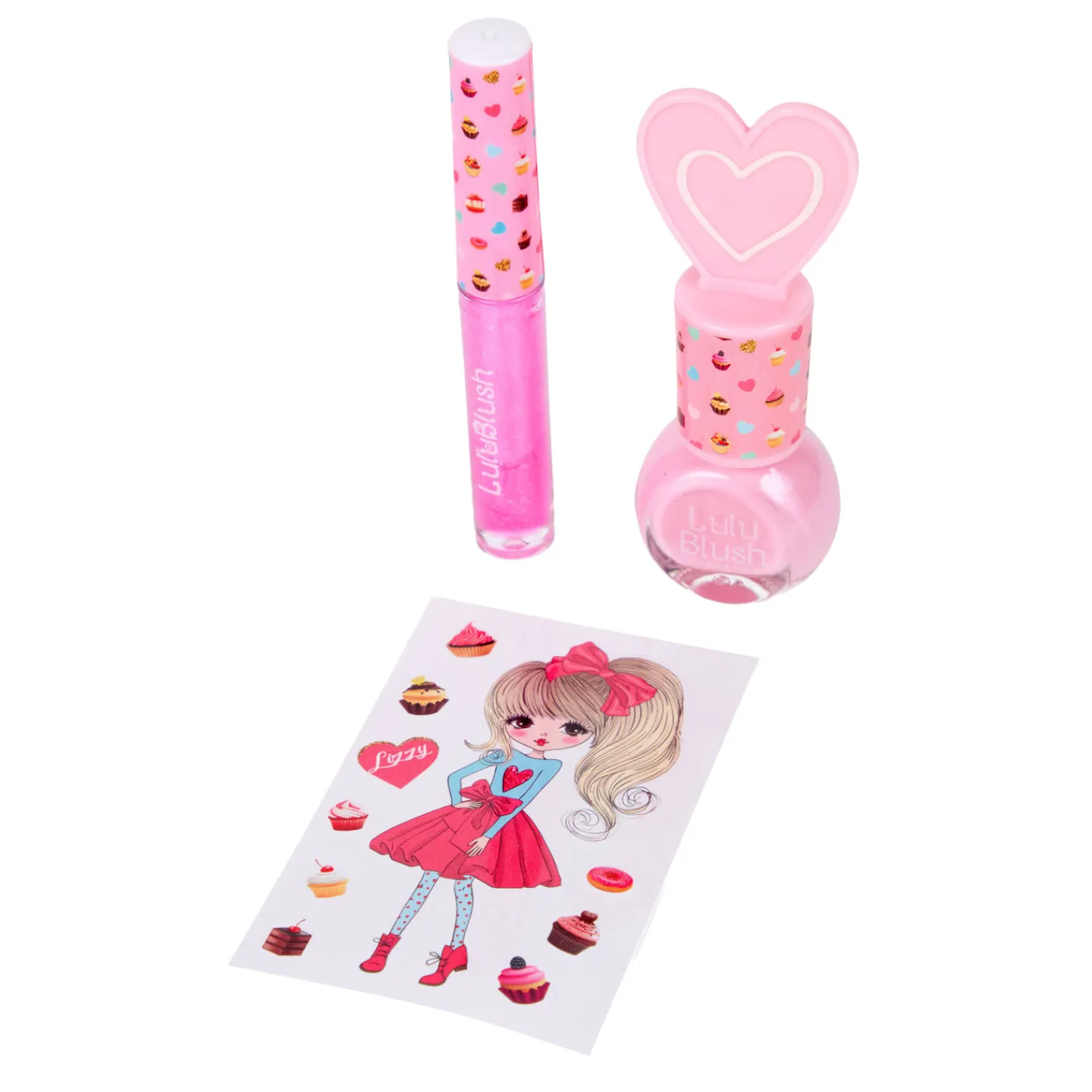 Lulu Blush Make-up Glitter Trolley-Canenco