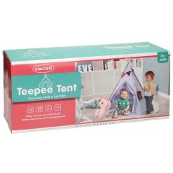 Luxe Tipi Tent Blauw met Lichtjes, 128cm Best