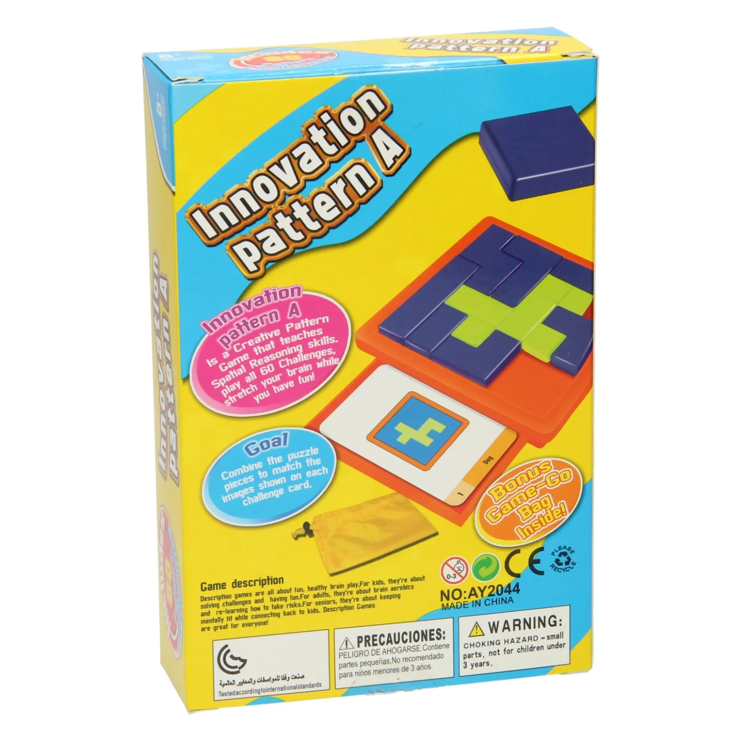 Luxe Vormenpuzzel, 60 Challenges- Online