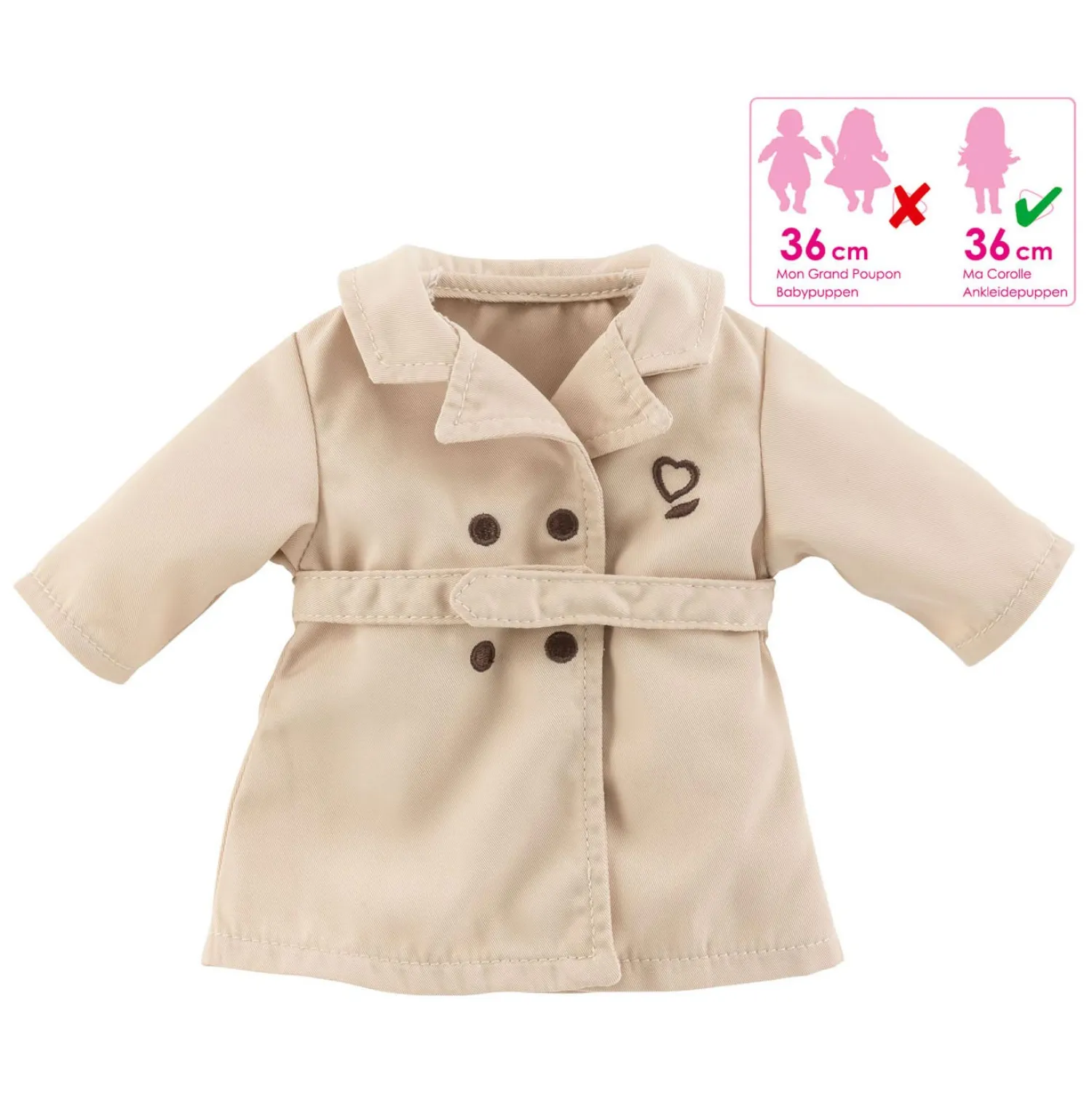 Corolle Ma - Poppenjas Beige New