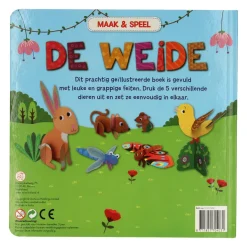 Maak & Speel Boek - De Weide>Wins Holland Outlet