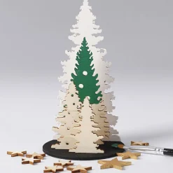 Maak en Versier je Houten Kerstbomen-Creativ Company Outlet