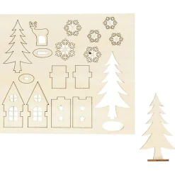 Creativ Company Maak en Versier je Kerst Decoratie Huis Outlet