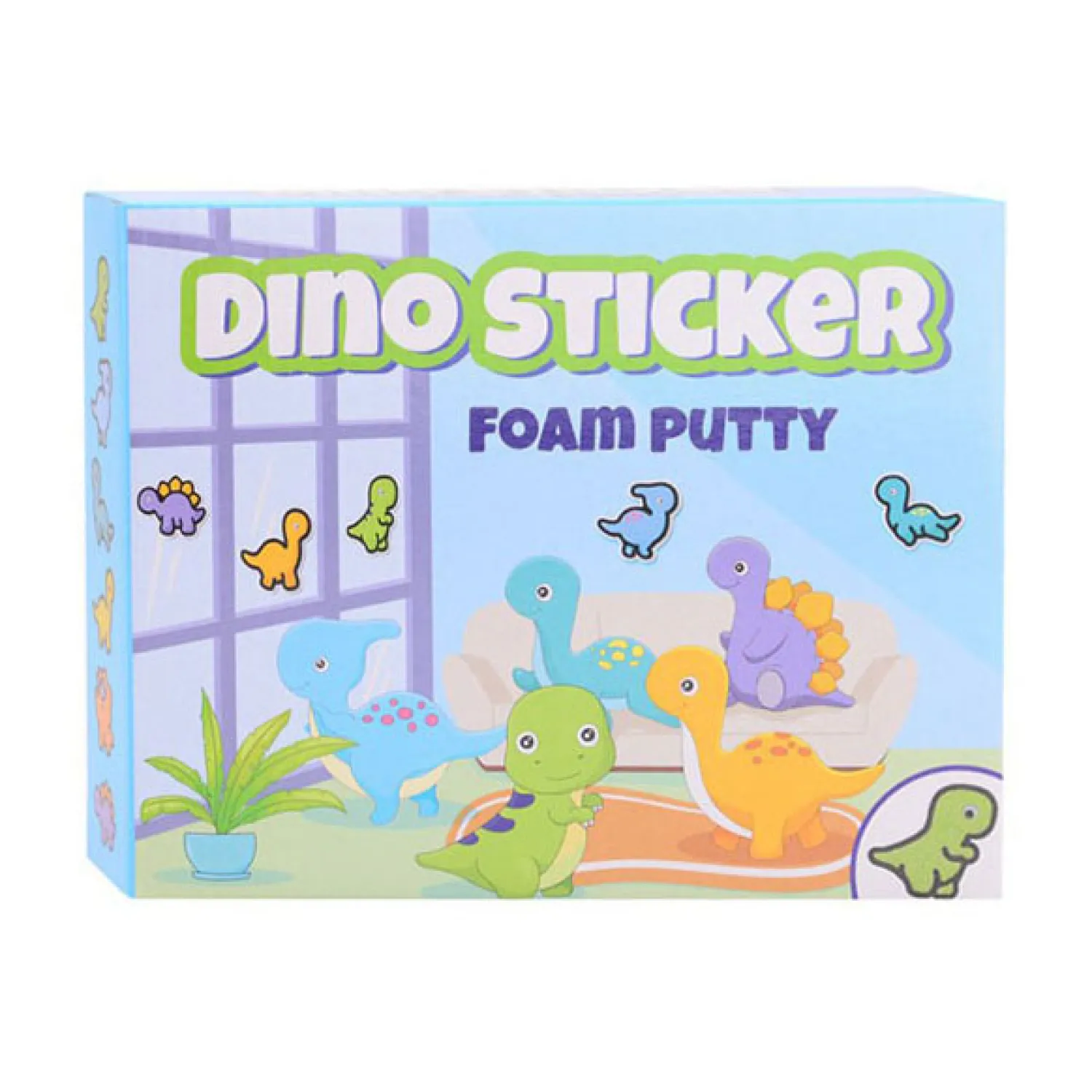 Johntoy Maak je eigen Dino Foam Stickers Outlet