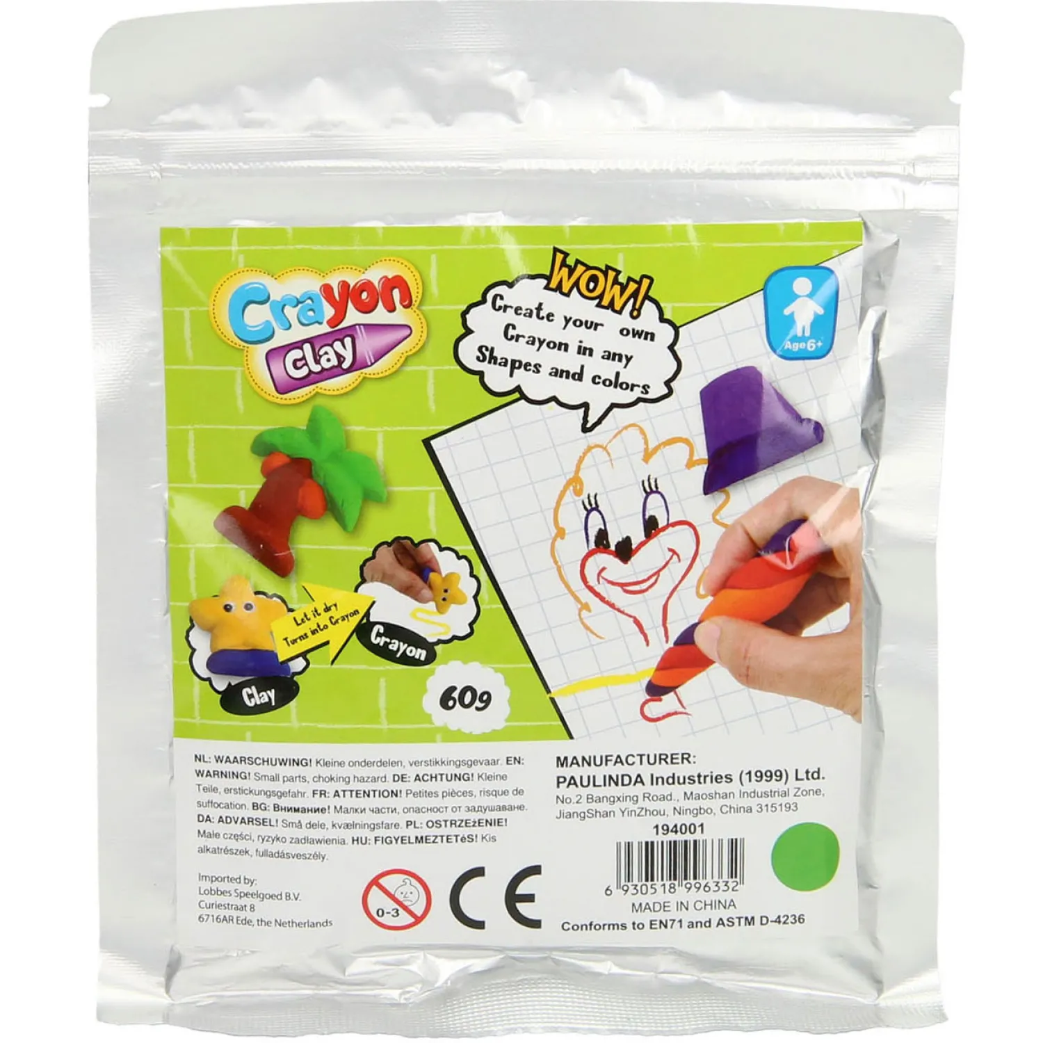 Maak je eigen Krijtjes - Groen-Paulinda