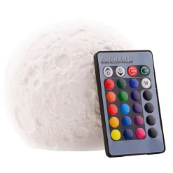 Johntoy Maanlamp Colorchanging met Afstandsbediening Hot