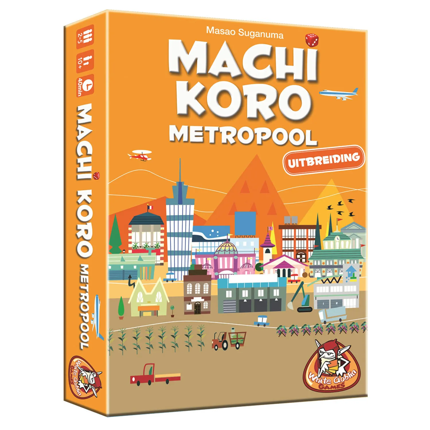 White Goblin Games Machi Koro Uitbreiding - Metropool Clearance