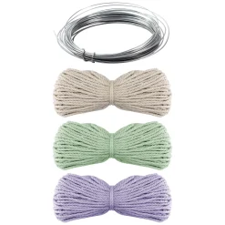 Creative craft group Macrame Flessen Decoreren met Bloemen Best