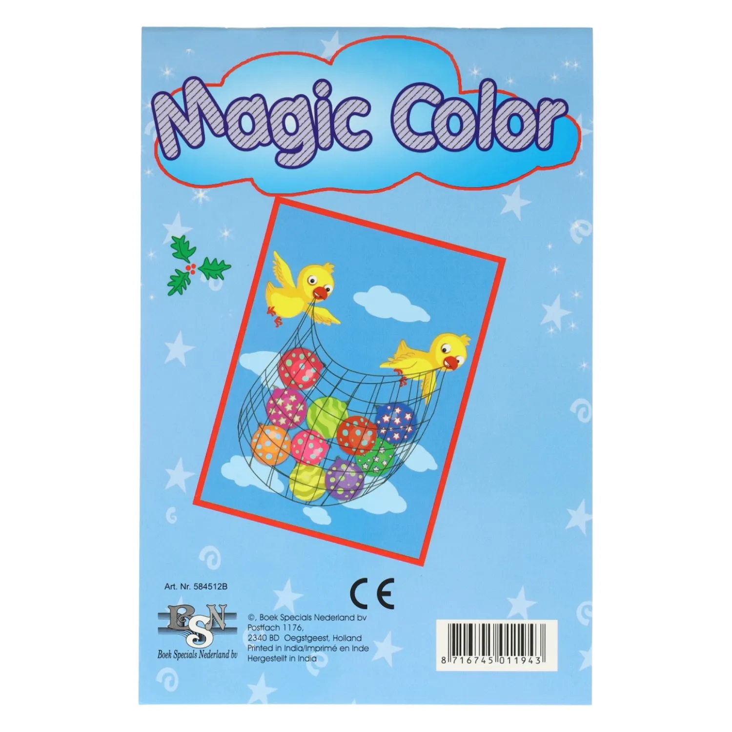 Magic Color Toverblok Kerst>Boek Specials Nederland BV Hot