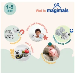Clics Magimals Wheely Safari Box - 6dlg. Outlet