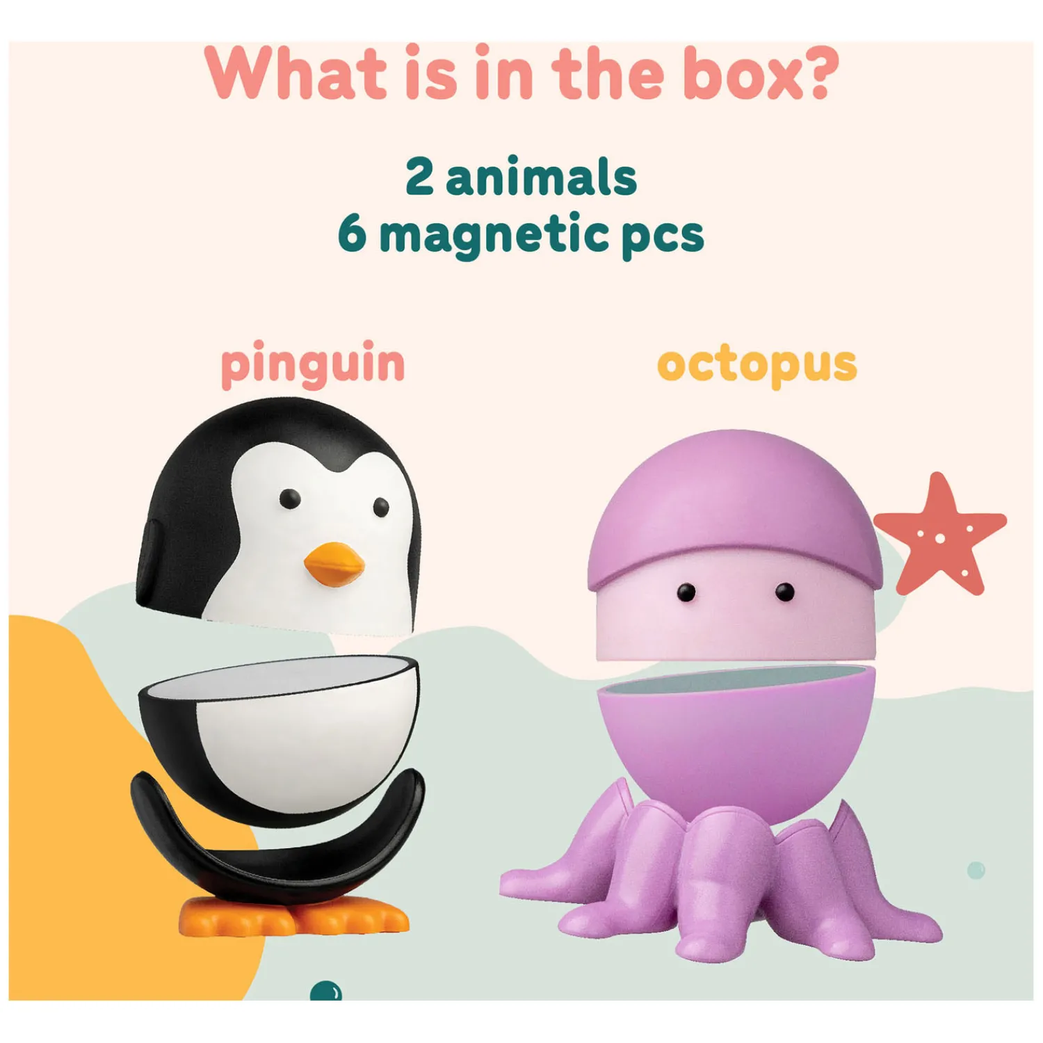 Magimals Wibly Wobly Sealife Magnetisch Speelgoed-Clics Sale