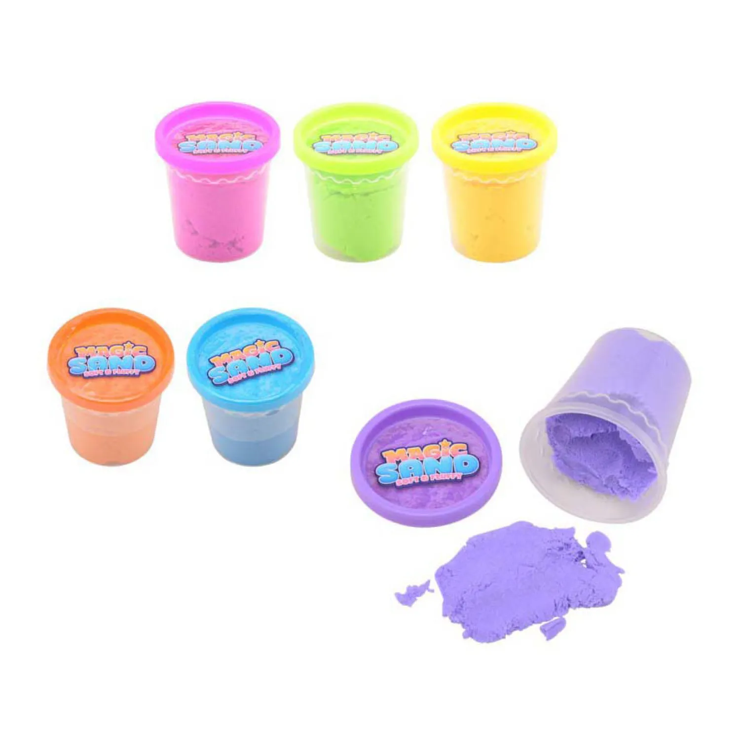 Magisch Speelzand, 3st.-Johntoy Hot