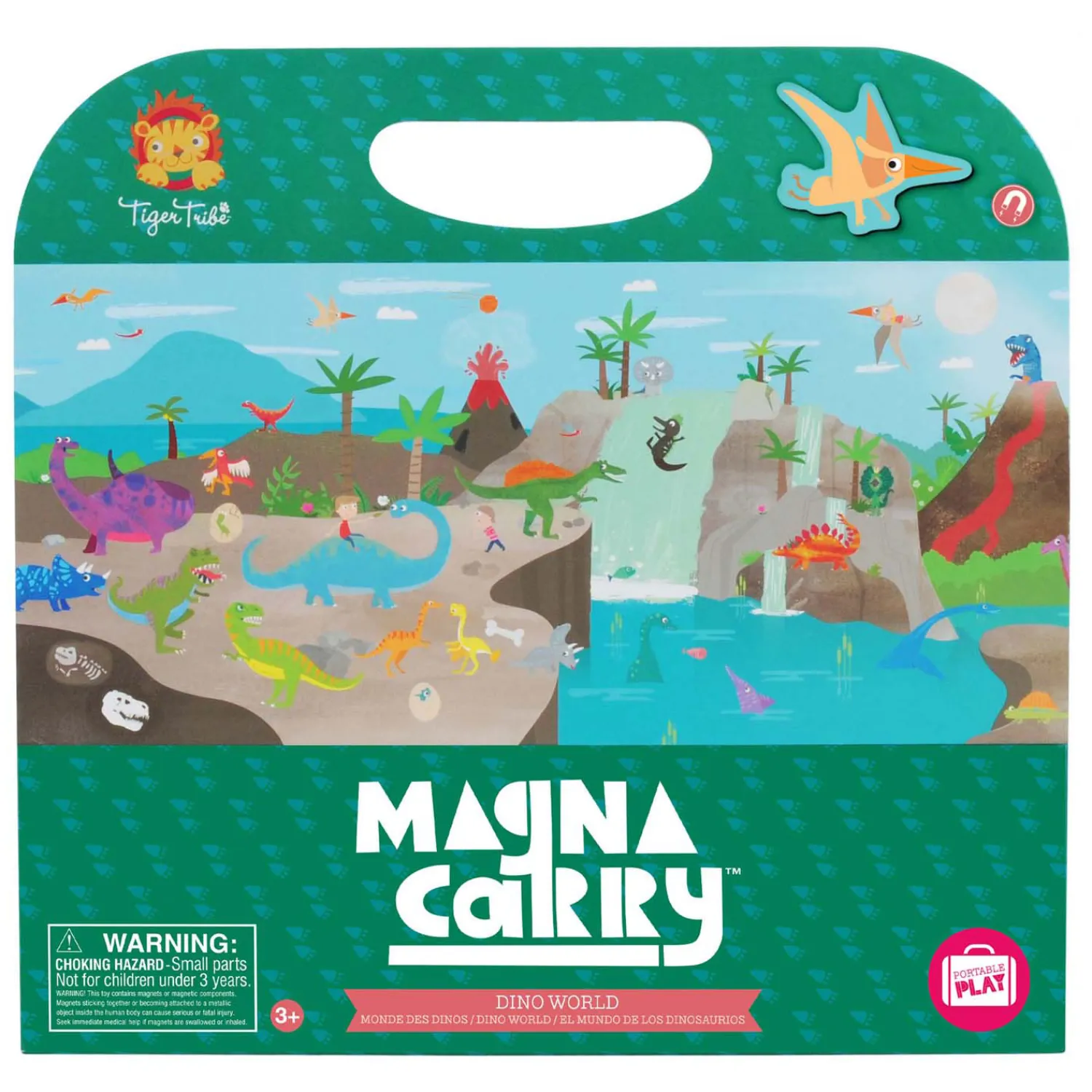 Magna Carry - Dinosaurus Magneetboek-Selecta Clearance