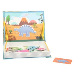 Magnetisch Boek - Dinosaurus, 36dlg. New