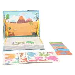 Magnetisch Boek - Dinosaurus, 36dlg. New