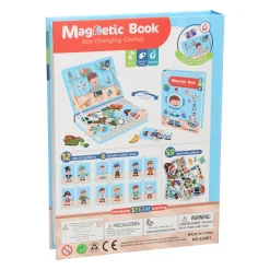 Magnetisch Boek - Outfits Jongen, 59dlg.- Hot