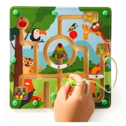 Magnetisch Labyrinth Dieren - 22x22cm- Best