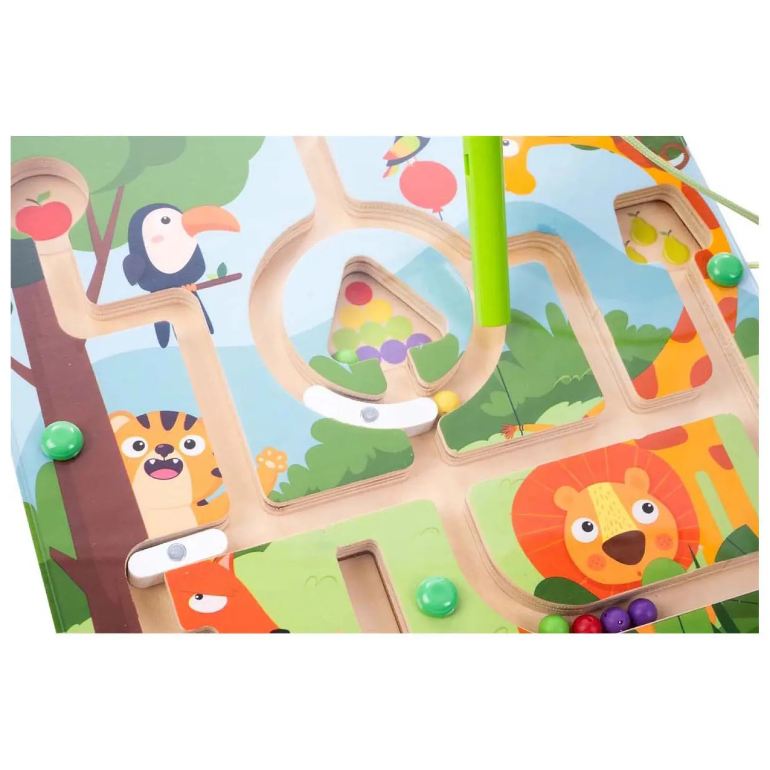 Magnetisch Labyrinth Dieren - 22x22cm- Best