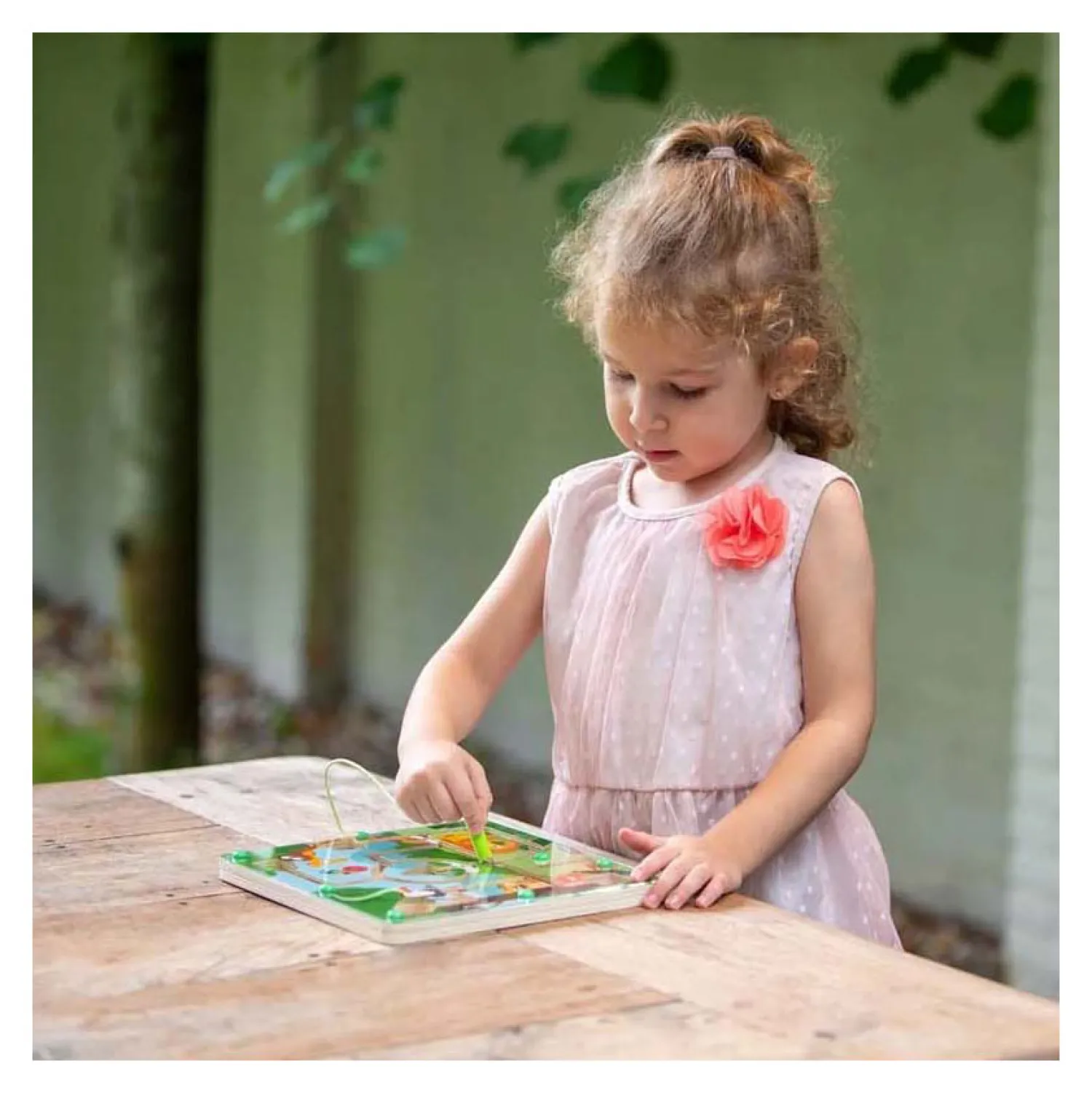 Magnetisch Labyrinth Dieren - 22x22cm- Best