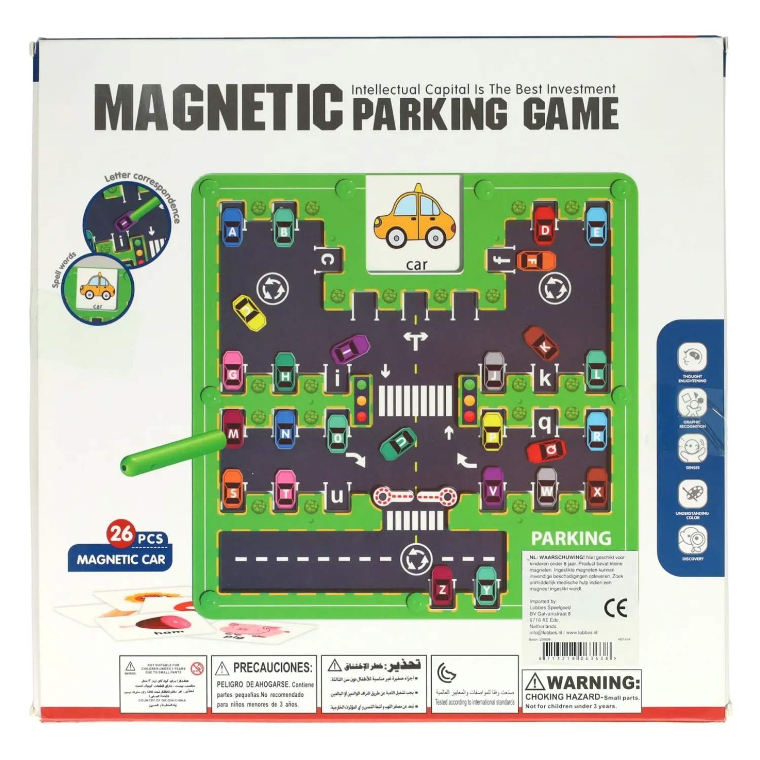 Magnetisch Parkeerspel - 49dlg.