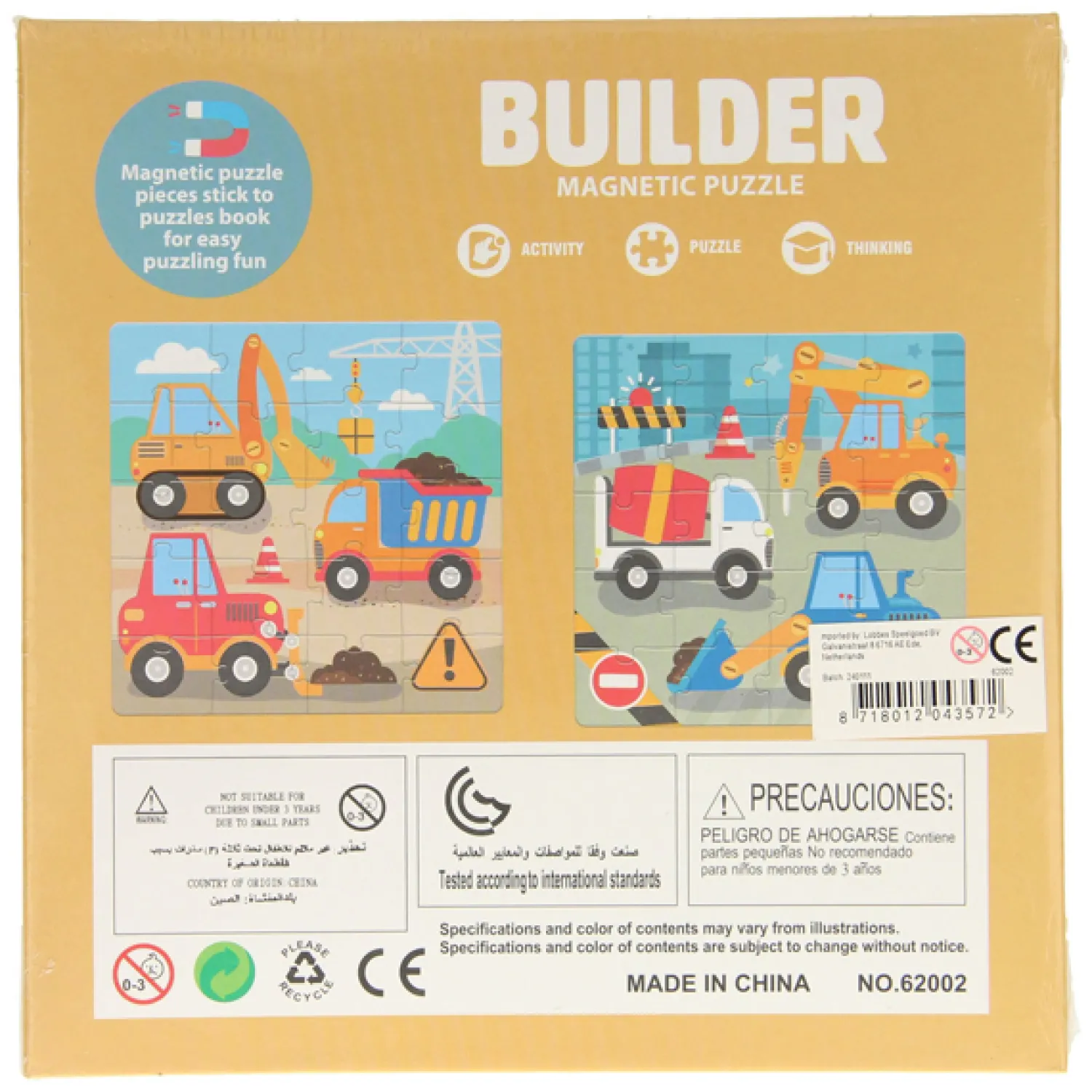 Magnetisch Puzzelboek Constructie Clearance