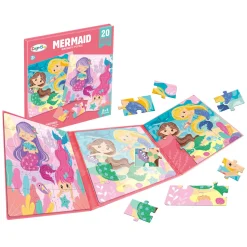 Magnetisch Puzzelboek Zeemeermin- Outlet