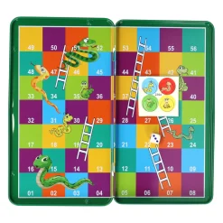 Magnetische Reisspel in Blik Slang & Ladders> New