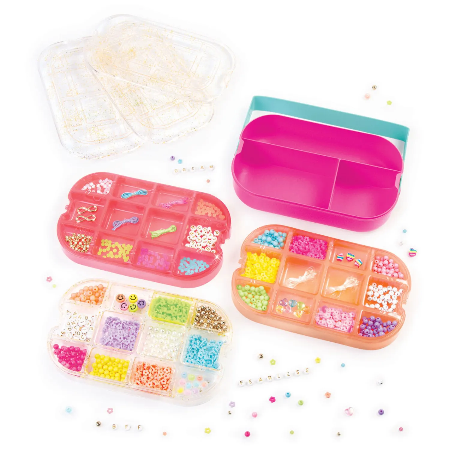 Make it Real - Sieradenkoffer met Kralen, 1370 Kralen>Spectron