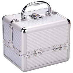 Make-up Koffer Zilver> New