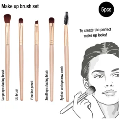 Make-up kwasten, 5dlg.><noscript><img width=