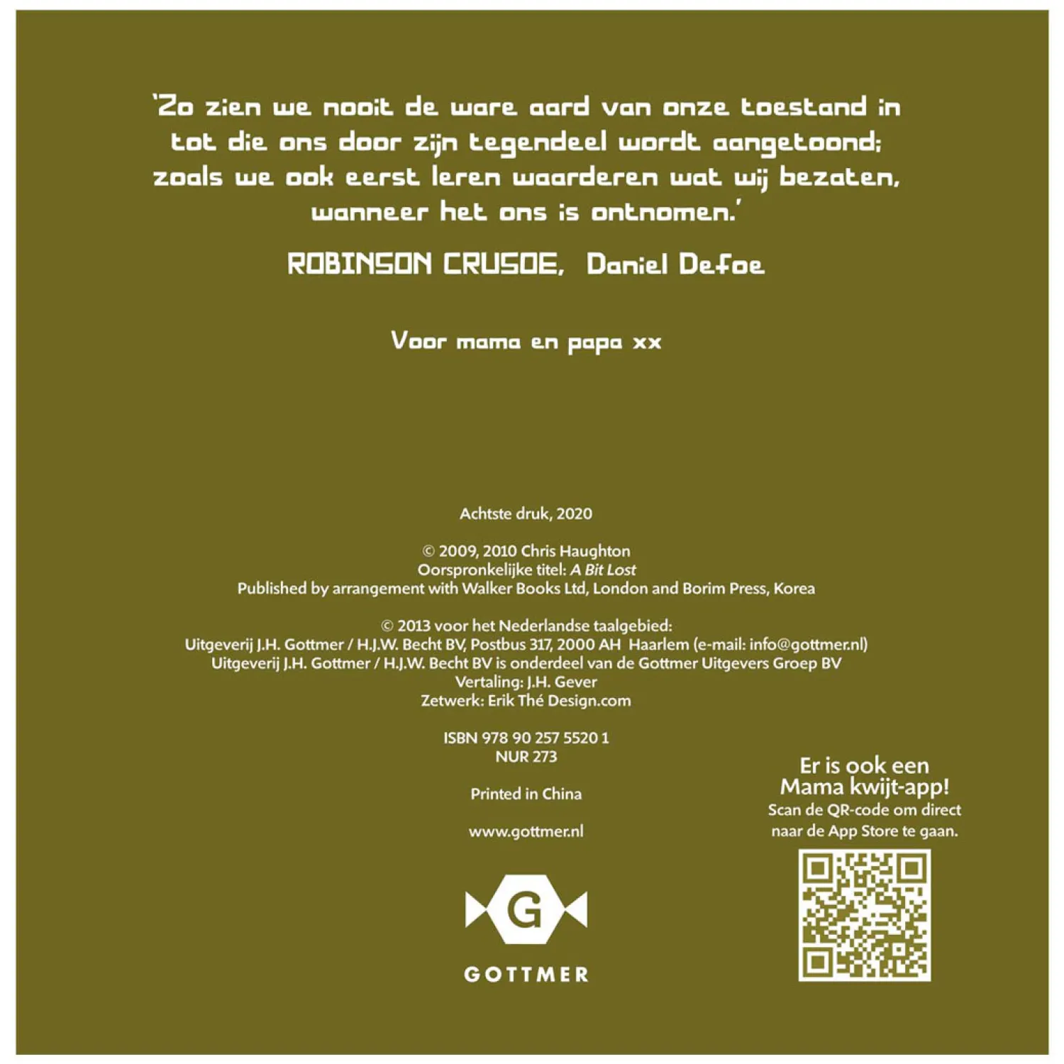 Mama kwijt>Gottmer Uitgevers Groep Hot