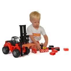 Mammoet Heftruck met Bouwblokken-Mammoet Toys Clearance