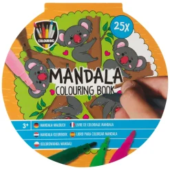 Mandala Kleurboek, 25 Kleurplaten><noscript><img width=