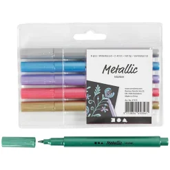 Creativ Company Markers Metallic, 6st. New
