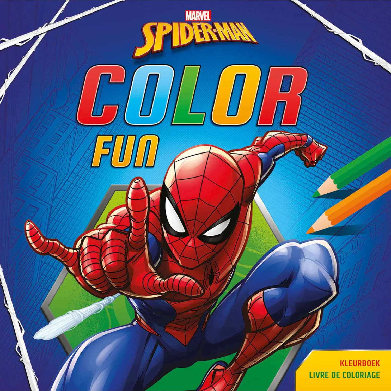 Marvel Spiderman Color Fun-Deltas Best