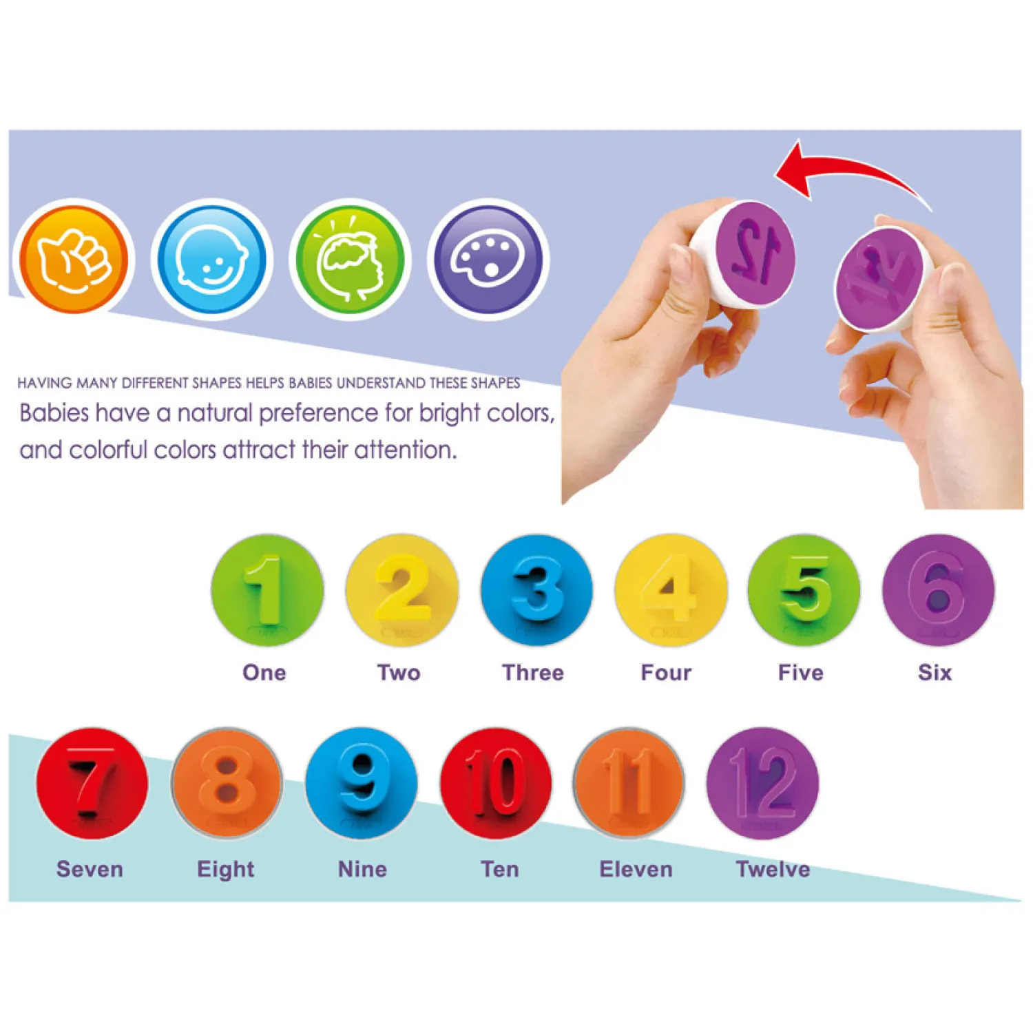 Matching Eieren Cijfers Set- Outlet