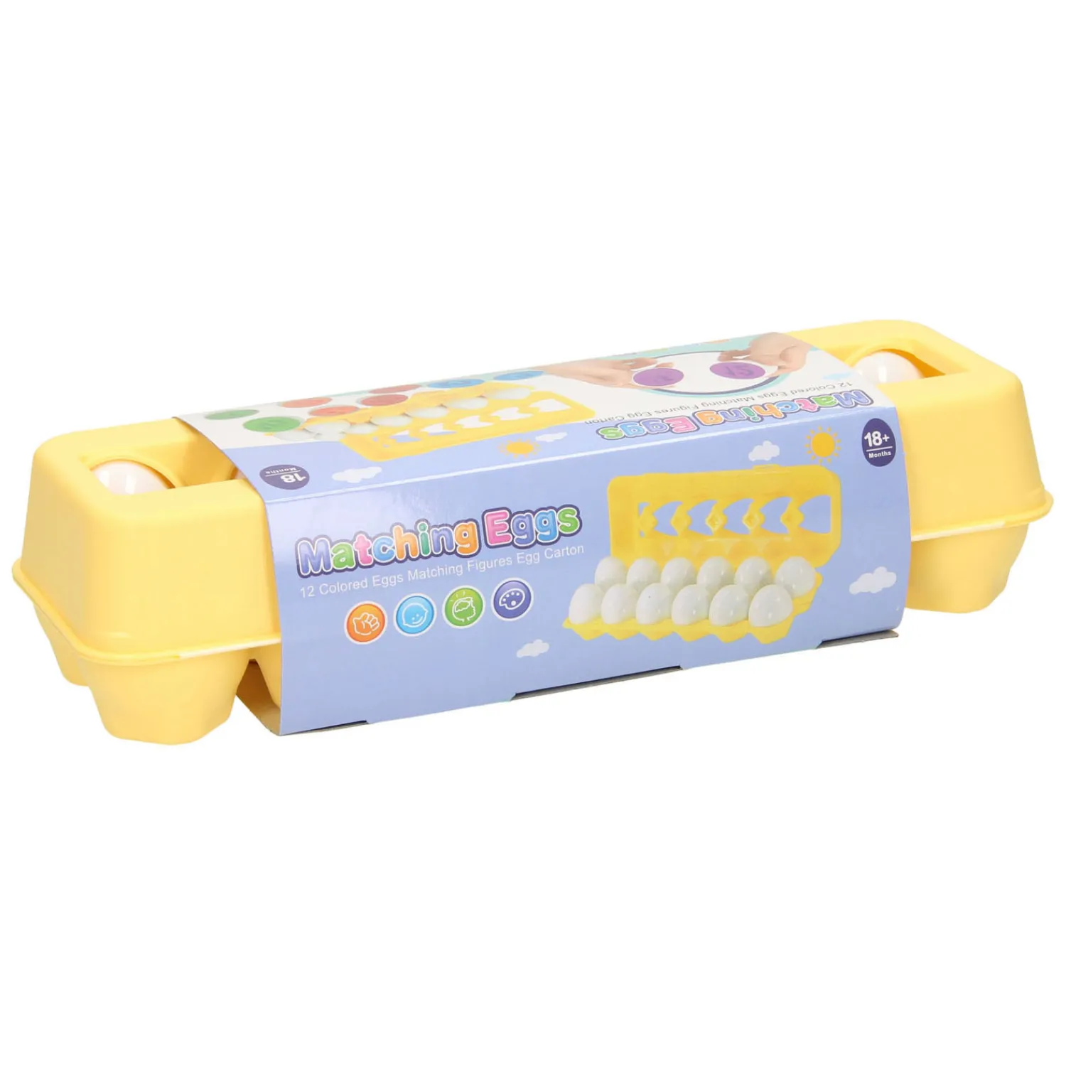 Matching Eieren Cijfers Set- Outlet