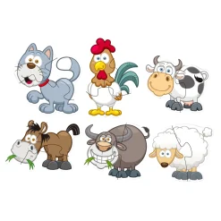 Matching Puzzel Boerderij, 6st.> Outlet