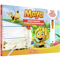 Maya de Bij Kartonboek - Schrijf en Wis>Studio 100 New
