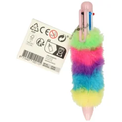 Meerkleurenpen Fluffy Regenboog-Grafix Sale